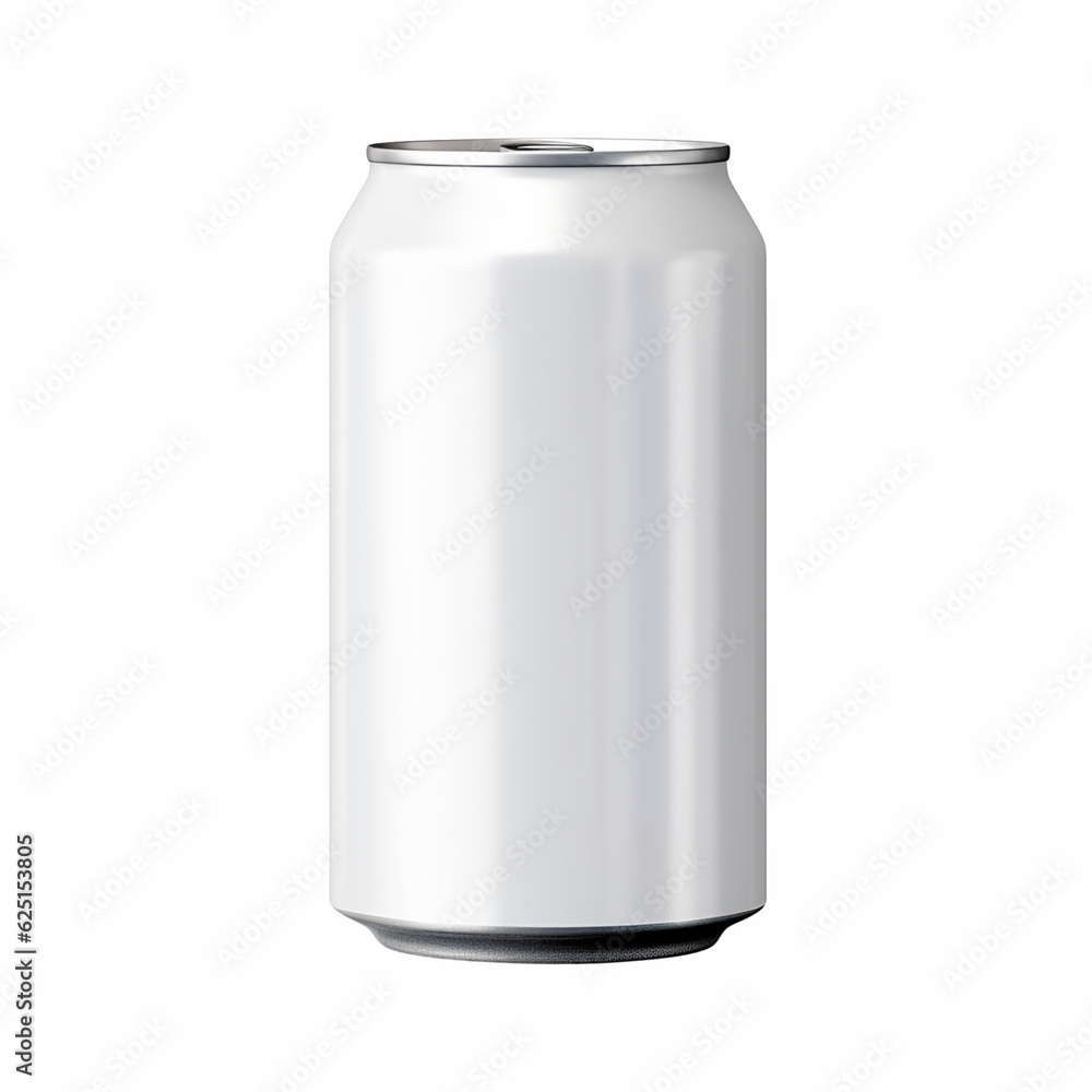 330 ml aluminum drink soda can isolated on white background. Aluminum beer can 330 ml with trim. 330 ml aluminum drink soda can isolated on white background. Aluminum beer can 330 ml with trim.