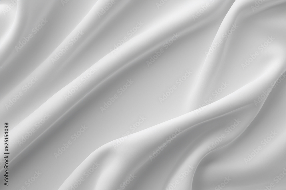 Fototapeta premium Pure Elegance: Timeless Solid White Fabric Beauty