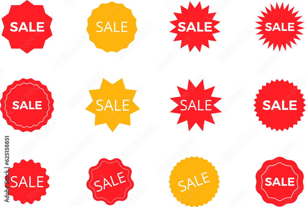 Sale icon. vector sign labels and badges Sale icon. vector sign labels and badges