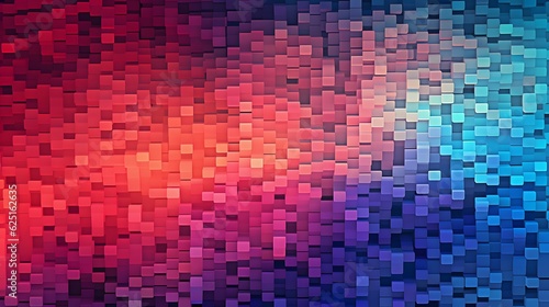 pixel color block abstract background