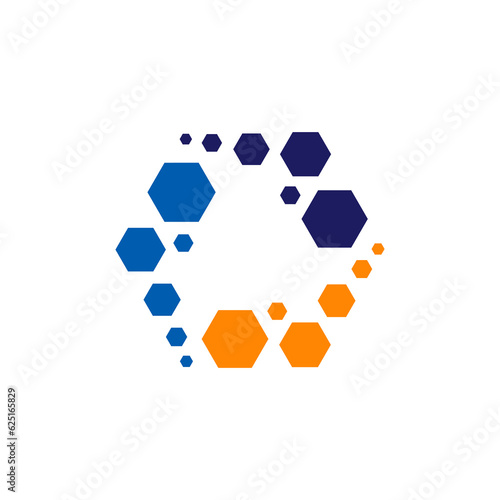 an illustration of a logo depicting synergy technology