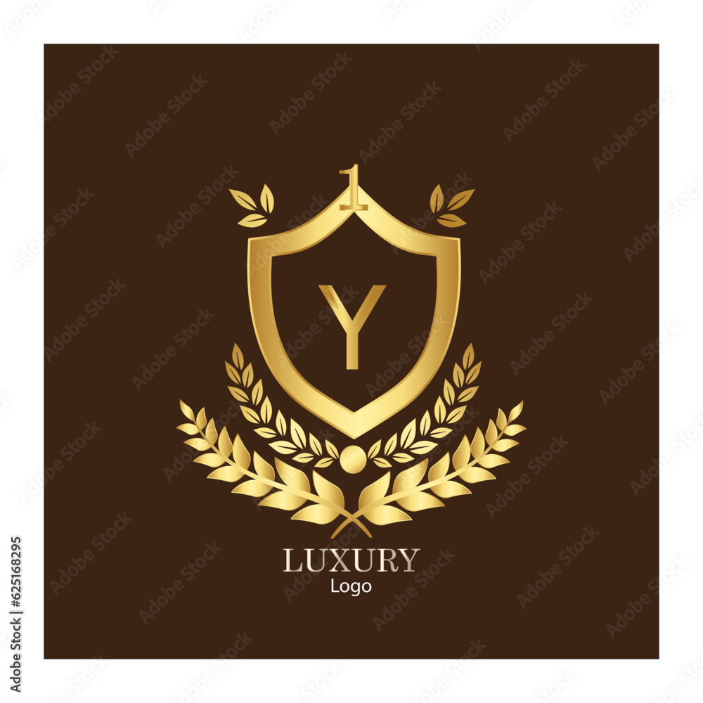 Fototapeta premium Luxury logo collection, Design for Boutique hotel, Resort, Restaurant, Fashion brand identity. luxury letter a monogram serif logo design
