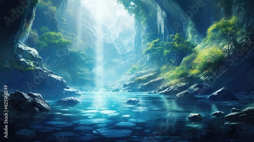 Fantasy Visual Novel Nature Landscape