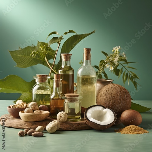 Aurvedic massage ingredients photo