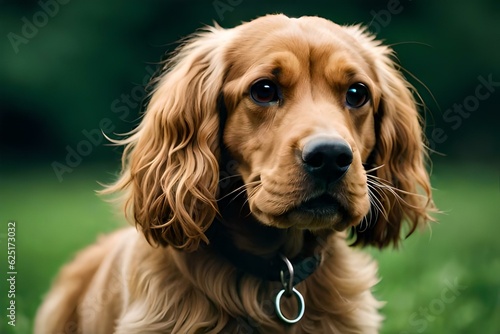 golden retriever portrait