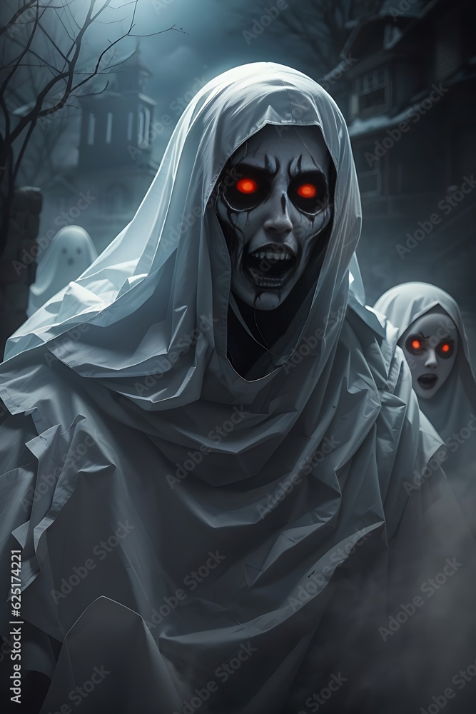 scary halloween ghost scary halloween ghost