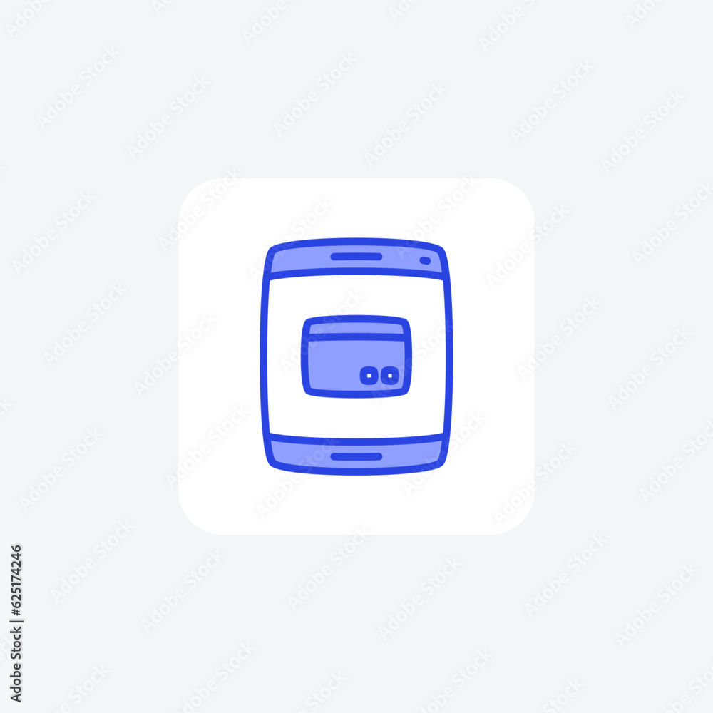 Mobile Payment Dual Tone Icon Mobile Payment Dual Tone Icon