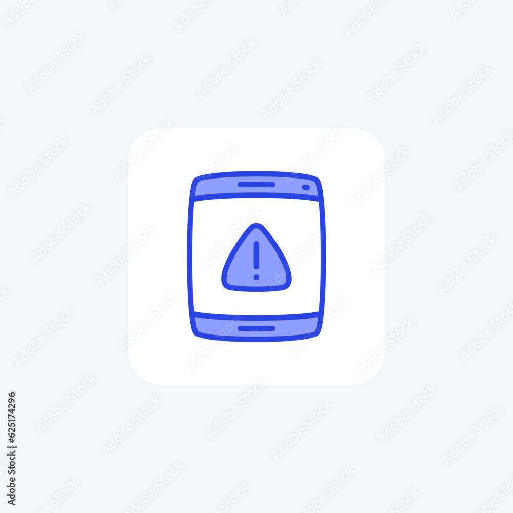 Mobile Alert Message Dual Tone Icon Mobile Alert Message Dual Tone Icon