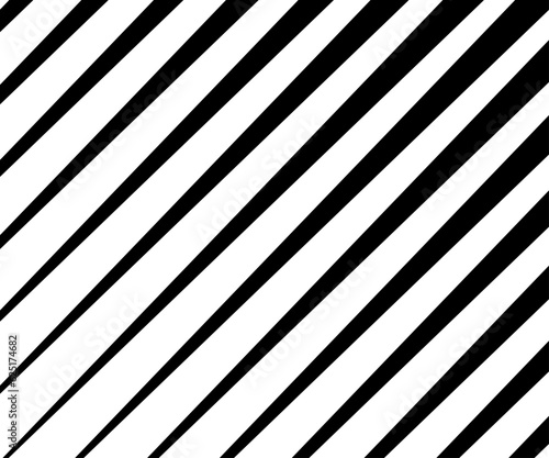 Black and white triangular diagonal line seamless pattern. Slanted striped lines background vector illustration.