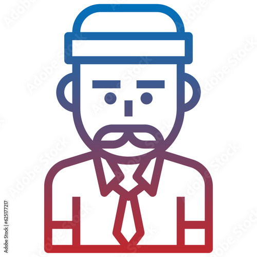 fraud line icon,linear,outline,graphic,illustration