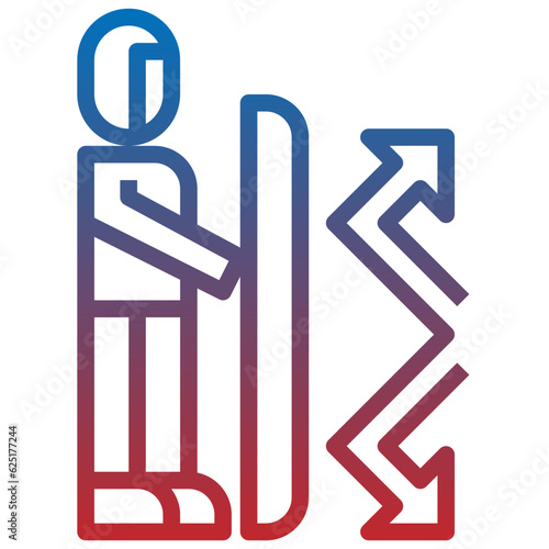 resist line icon,linear,outline,graphic,illustration