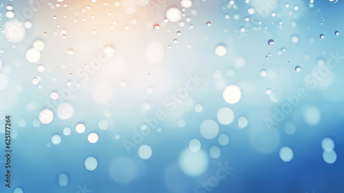 Hintergrund mit Wassertropfen. Generiert mit KI