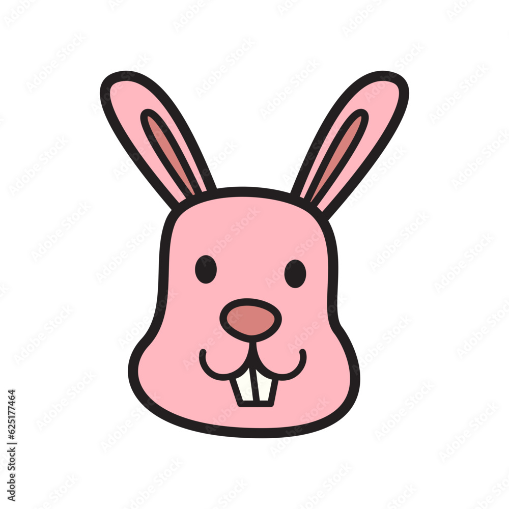 Obraz premium Cute Animal Doodle