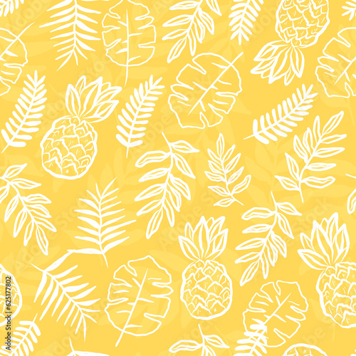 Cuadro en lienzo summer cool pattern