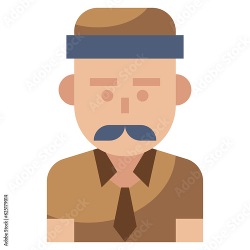 fraud line icon,linear,outline,graphic,illustration