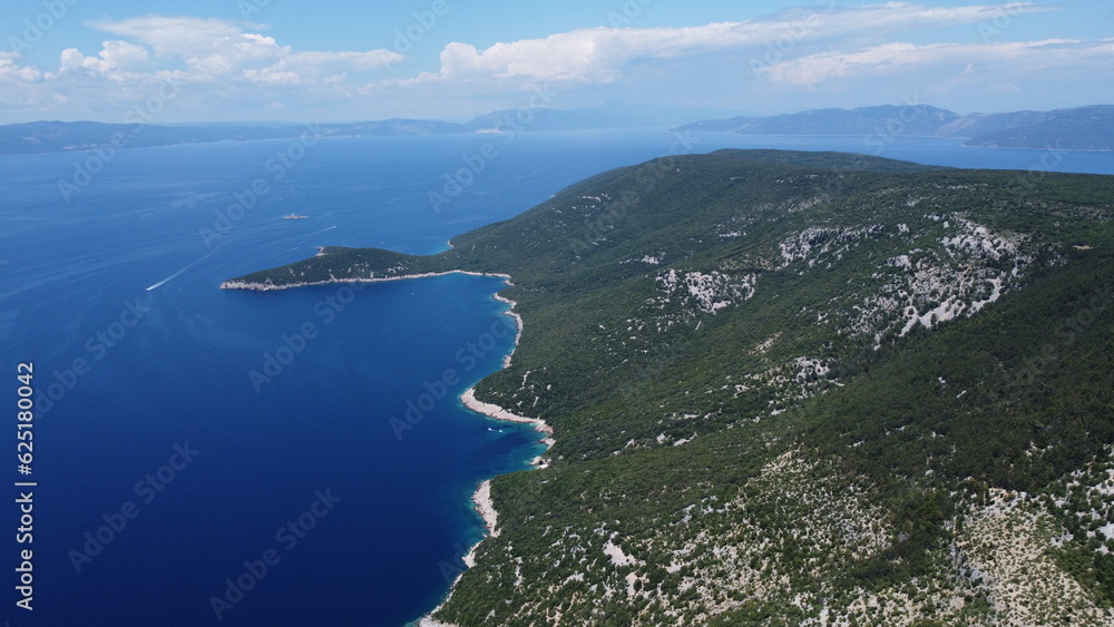 Lubenice, island Cres, Croatia. Old town Lubenice, island Cres, Croatia. Old town