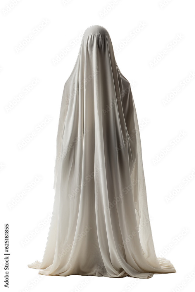 People disguised in a ghost for halloween isolated on transparent background (PNG) People disguised in a ghost for halloween isolated on transparent background (PNG)