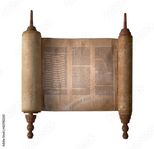 Ancient and precious Torah, PNG file, isolated item