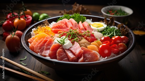 Chirashi Culinary sushi, Photography