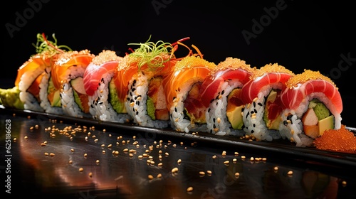 Maki, Makimono, sushi, Culinary Photography
