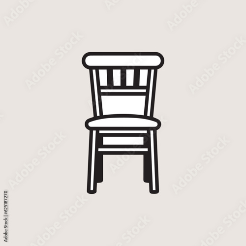Minimal Chair Logo Icon Design