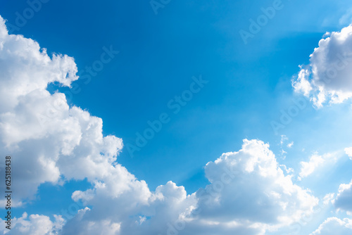 Beautiful cloud in blue sky.