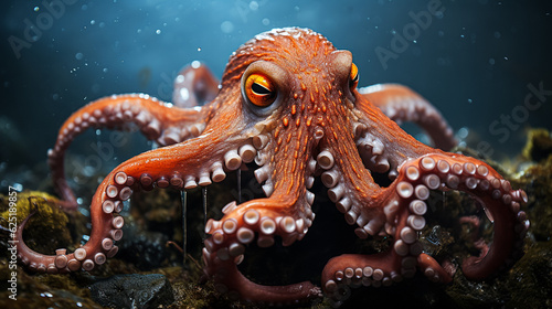 octopus in the sea © samarpit