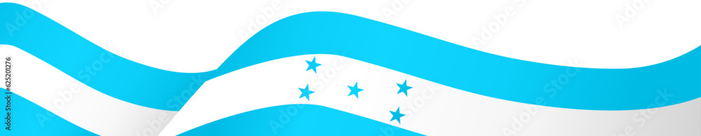 Honduras flag wave isolated on png or transparent background Honduras flag wave isolated on png or transparent background
