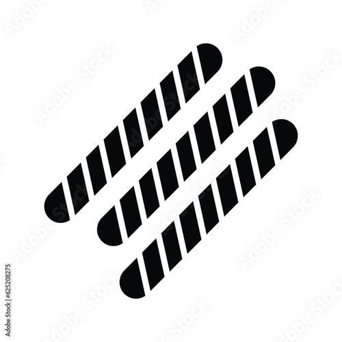 Crispy and crunchy chocolate flavored biscuit, wafer biscuit vector design