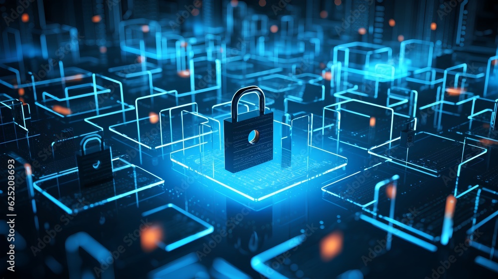 Endpoint Security is a crucial aspect of cyber defense, providing protection at device level from threats, data breaches, and unauthorized access. The integrity of network systems. Generative AI - obrazy, fototapety, plakaty 