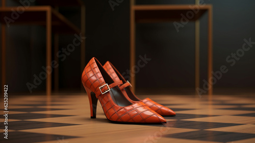 red shoes HD 8K wallpaper Stock Photographic Image 