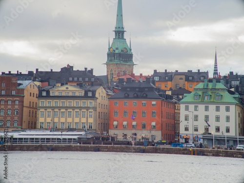 Stockholm Sweden city skyline view 