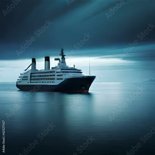 cruise ship in the ocean © Mahmod