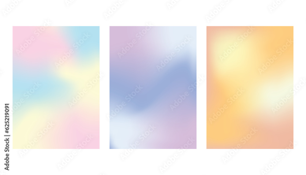Gradient colorful background for template, poster, social media, decoration, print