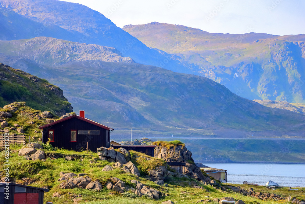 Obraz premium Honningsvag, Norway