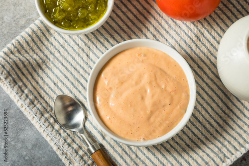 Foto Homemade Russian Thousand Island Dressing