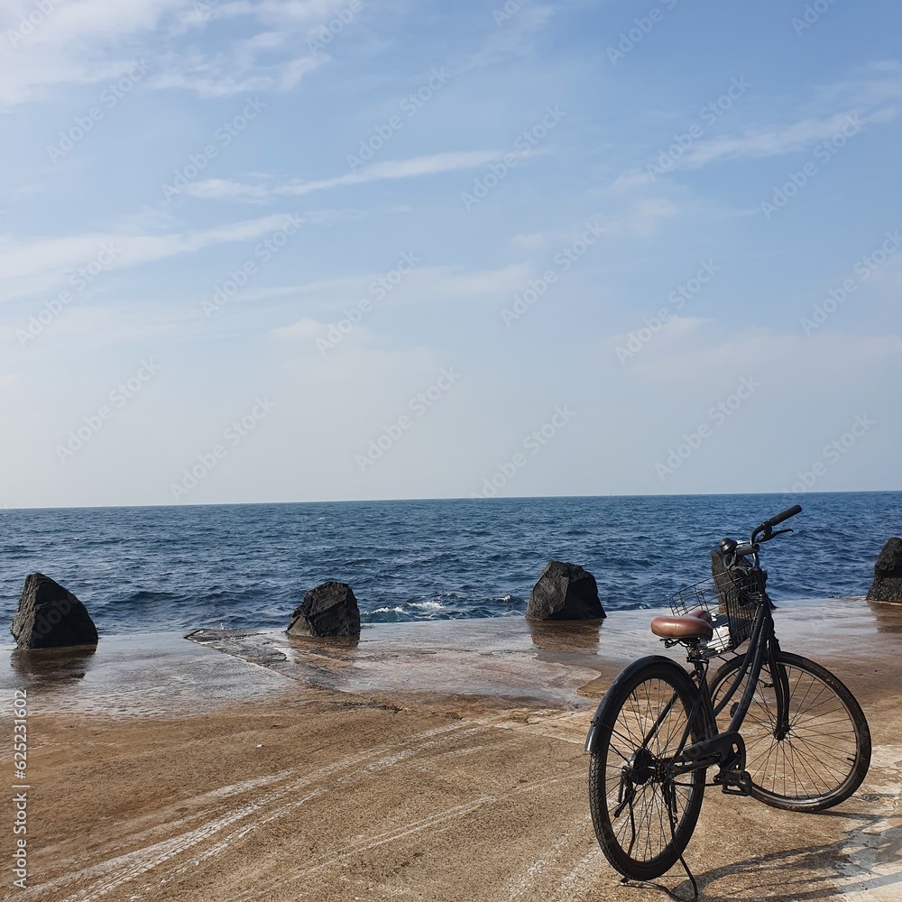 bicycle on the beach