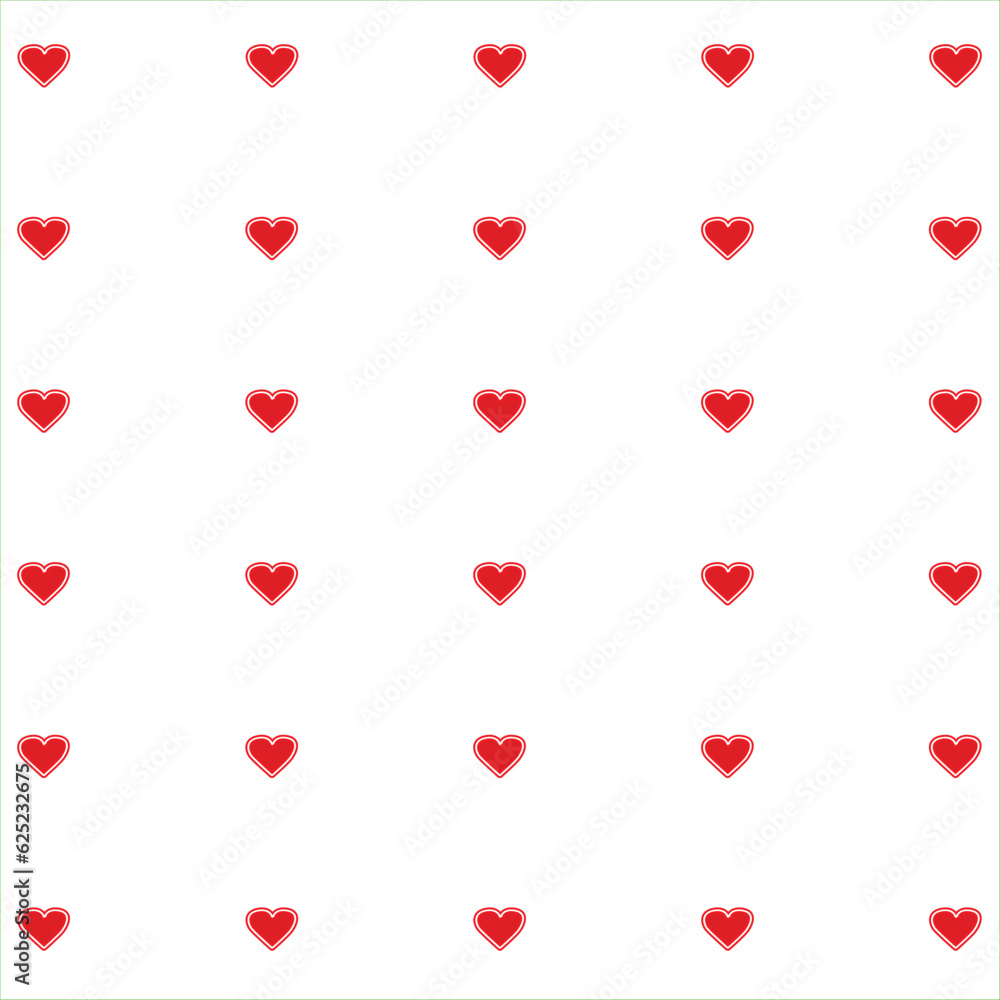 Hearts Patterns in red outline in red color on Which color background Hearts Patterns in red outline in red color on Which color background