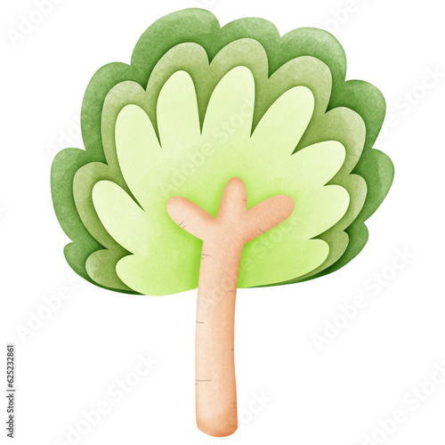tree with leaves