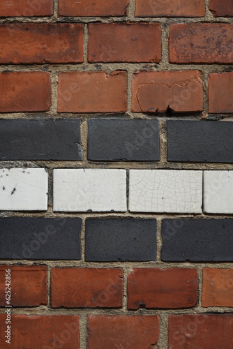 Wallpaper Mural Mur de briques avec une frise Torontodigital.ca