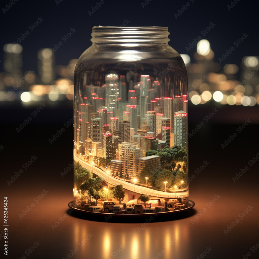 Stadt Architekturen im Glas 7 Stadt Architekturen im Glas 7