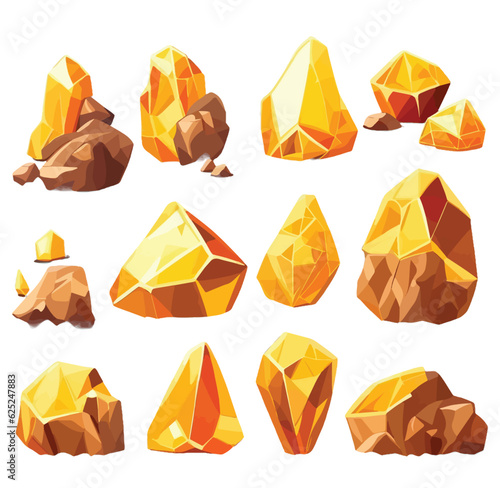 gold rocks