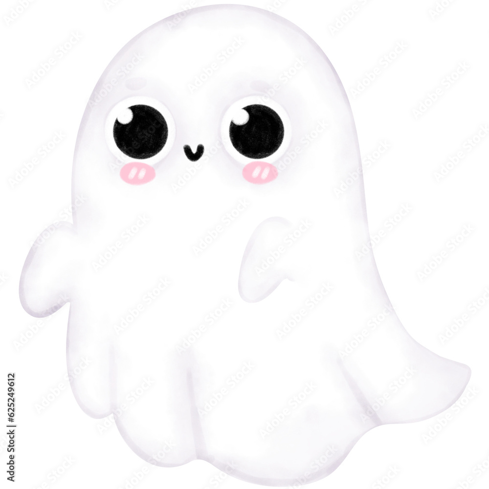 Cute ghost halloween, cute halloween, watercolor Cute ghost halloween, cute halloween, watercolor