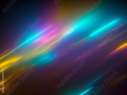 Futuristic white  back  red  blue  yellow  Hologram  Pastel  Modern Technology cyberpunk illustration art abstract background generative ai