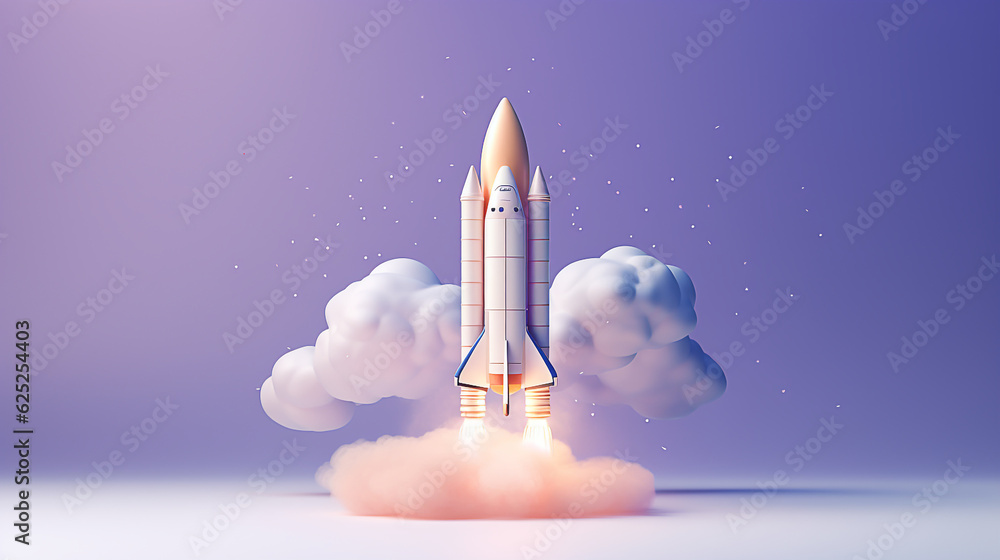 Vibrant 3D Spacecraft Design in Deep Periwinkle and Peach Tones: Minimalistic Space Exploration Art for Modern Decor, Posters, and Contemporary Design Themes with Futuristic Aesthetics Vibrant 3D Spacecraft Design in Deep Periwinkle and Peach Tones: Minimalistic Space Exploration Art for Modern Decor, Posters, and Contemporary Design Themes with Futuristic Aesthetics