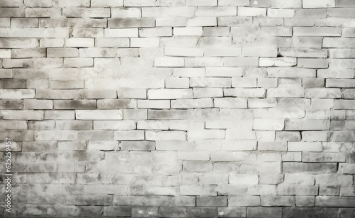 White Wall. White Brick Wall. Light Background for Design. Background. Made With Generative AI. 