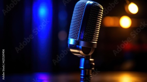 Microphone. Image created by AI