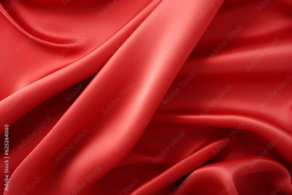 Obraz premium red silk background
