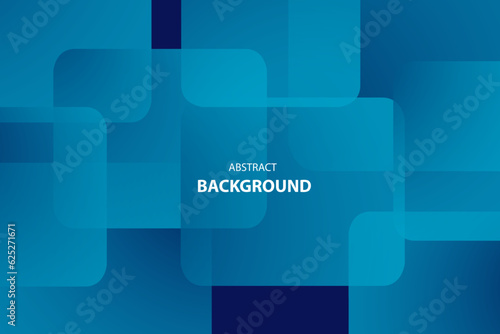 Abstract Geometric modern with Blue shape color background for template, poster, flyer design. Vector illustration