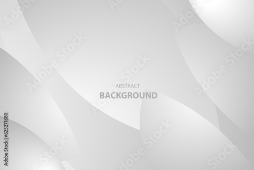 Abstract white and gray leaf wave background. texture white pattern. vector illustration